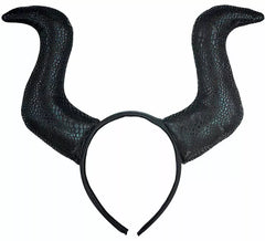 Diadema con Cuernos de Reina Malvada