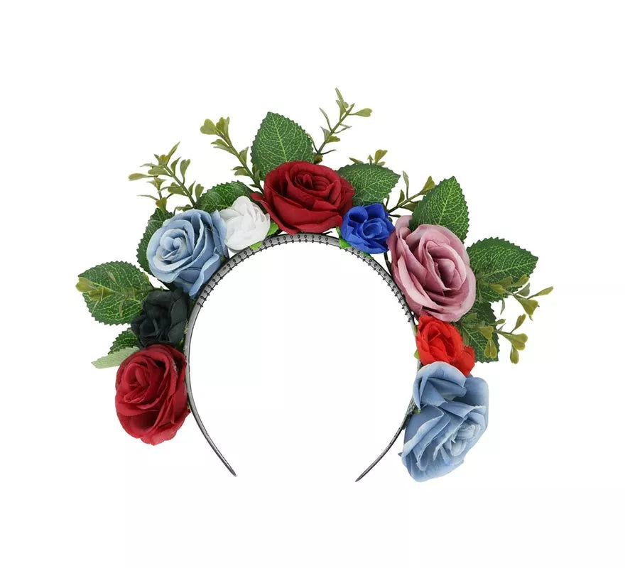 Translation missing: it.Diadema con Flores y Hojas