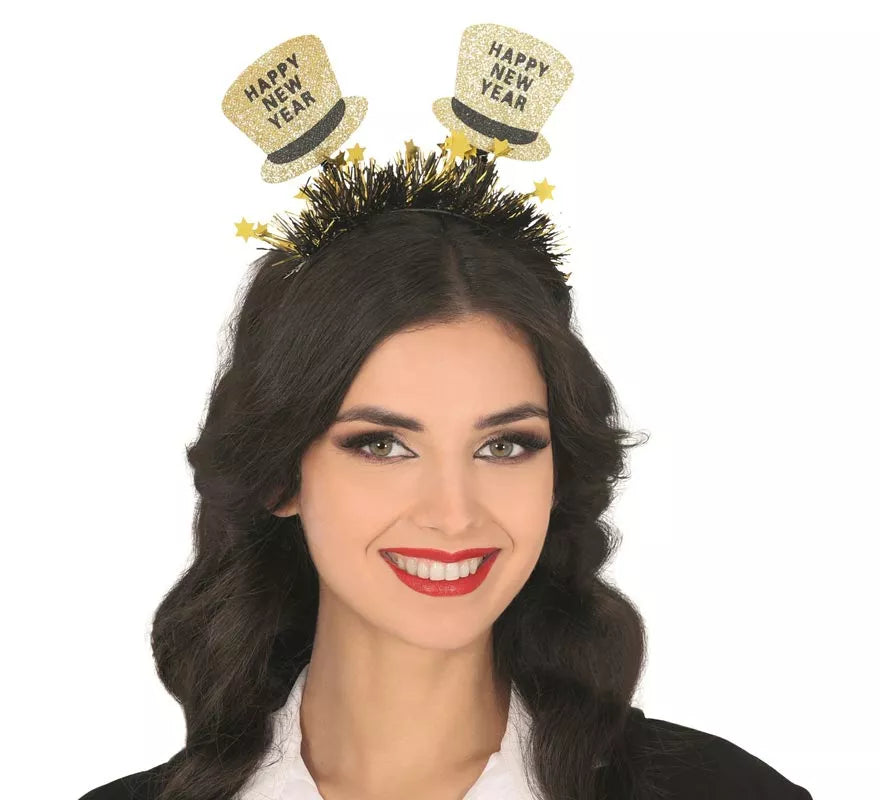 Translation missing: it.Diadema con Gorros dorados Fin de Año