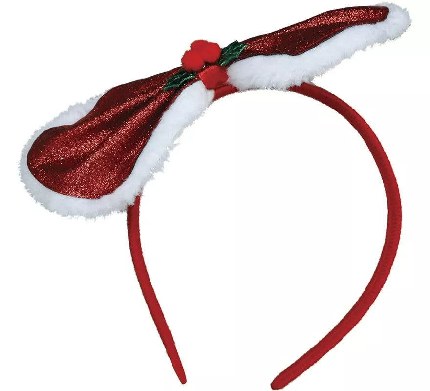 Translation missing: it.Diadema con Lazo Navideño y Acebo