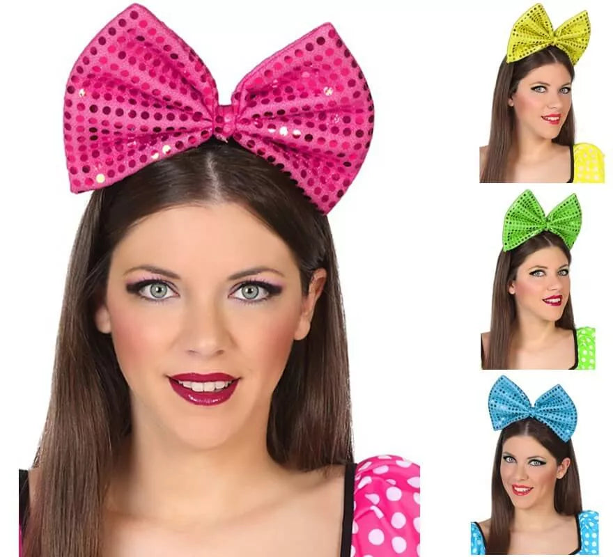 Translation missing: it.Diadema con Lazo y Lentejuelas en 4 colores