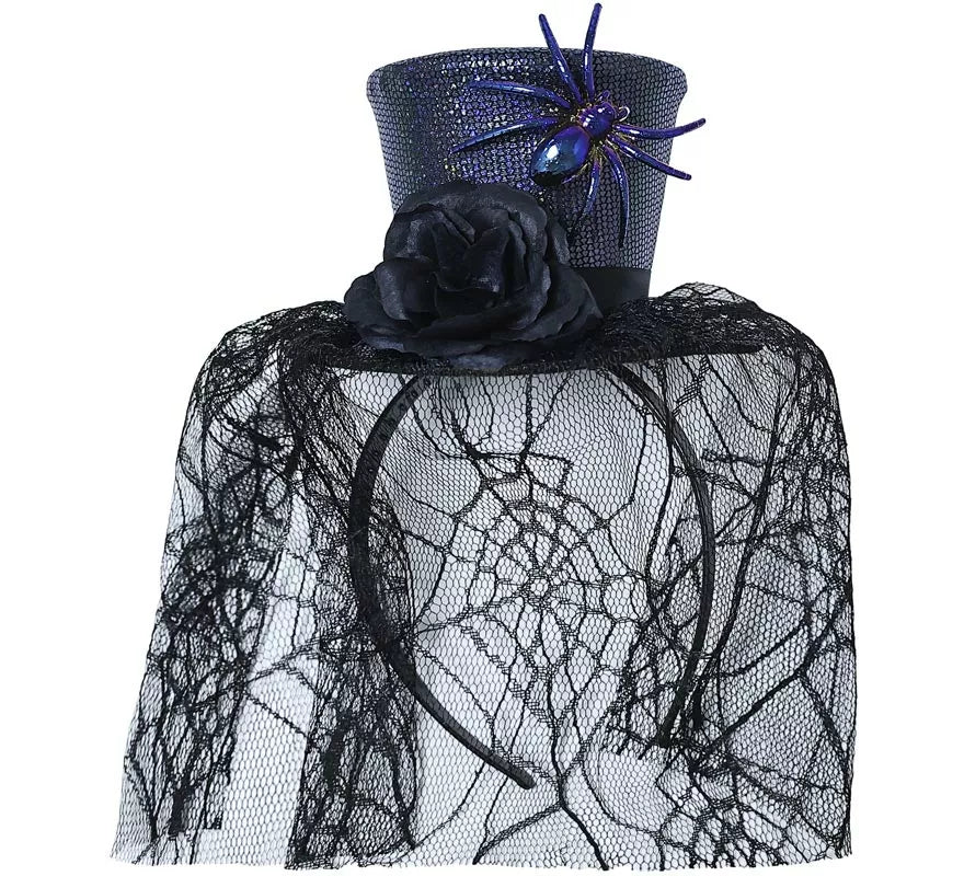 Translation missing: it.Diadema con Mini Sombrero y Velo