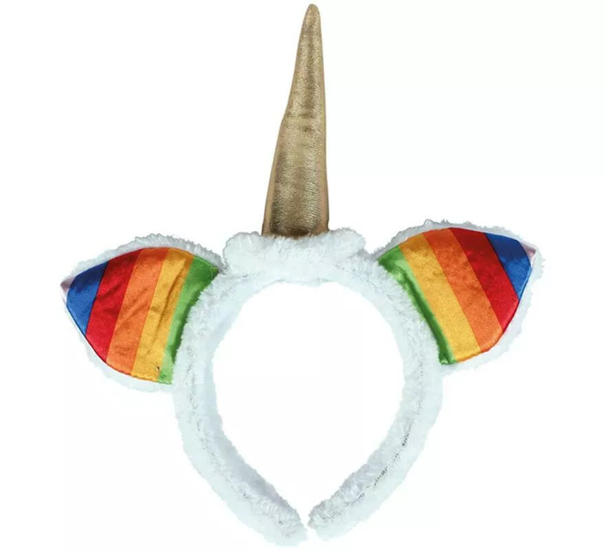 Translation missing: es.Diadema con Orejas y Cuerno de Unicornio