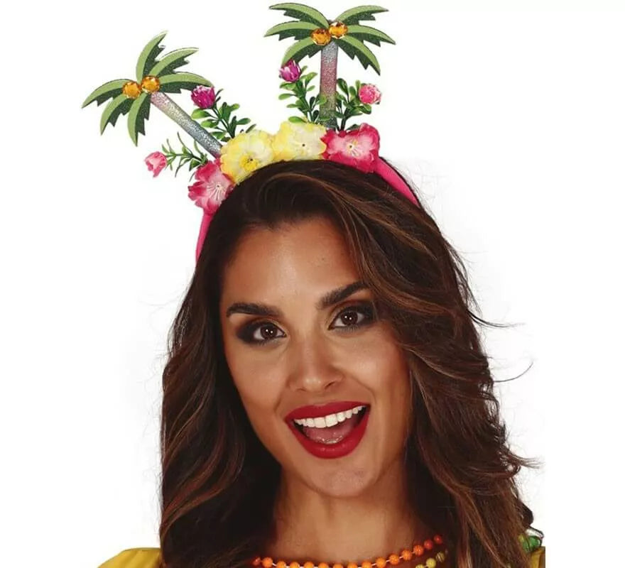 Translation missing: it.Diadema con Palmeras y Flores