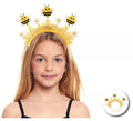 Diadema de Abeja Primavera con panal infantil