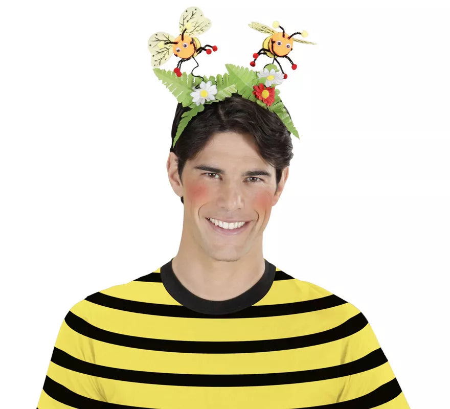 Translation missing: it.Diadema de Abejas con Flores
