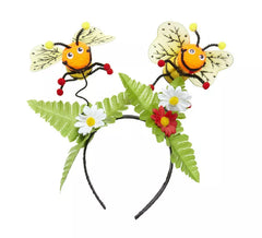 Api con fascia a fiori