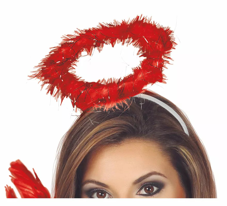 Translation missing: it.Diadema de Ángel Halo con Aureola Roja