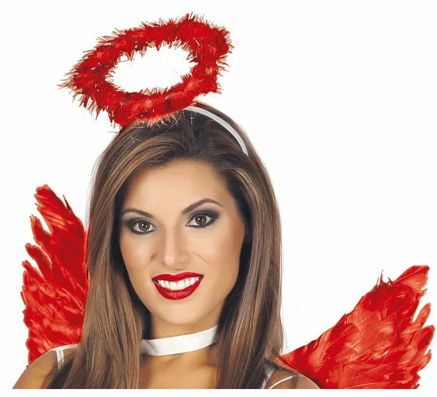 Translation missing: it.Diadema de Ángel Halo con Aureola Roja