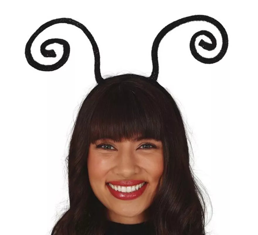 Translation missing: it.Diadema de Antenas de Insecto Negras