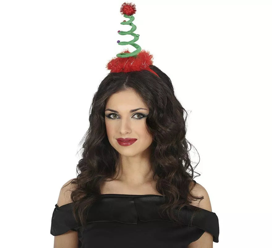 Translation missing: it.Diadema de Árbol de Navidad en espiral