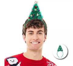 Cerchietto per albero di Natale con tulle