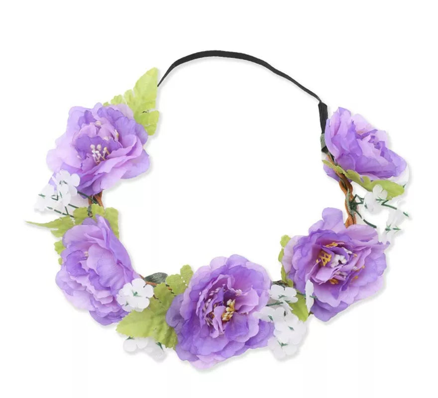 Translation missing: es.Diadema de Aro con Flores en varios colores