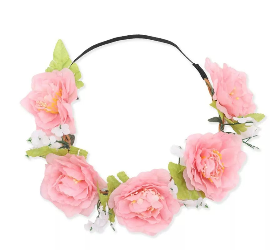 Translation missing: es.Diadema de Aro con Flores en varios colores