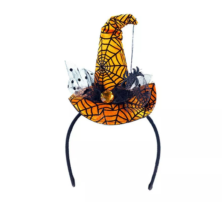 Translation missing: es.Diadema de Bruja Spider naranja