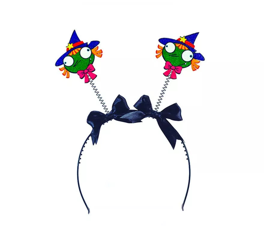 Translation missing: it.Diadema de Brujas coloridas con lazos