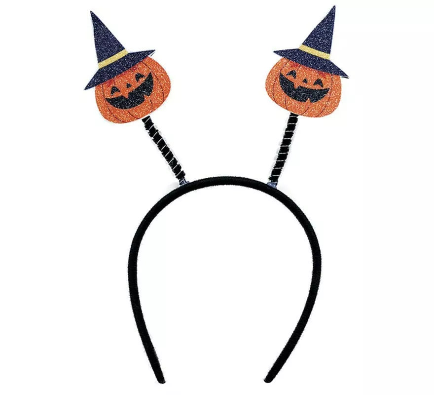 Diadema de Calabazas con Gorro