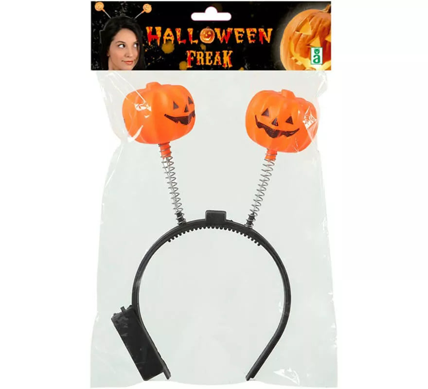 Translation missing: es.Diadema de Calabazas con Luz 31X19 cm