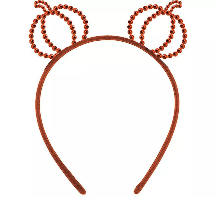 Translation missing: it.Diadema de Calabazas Piedras naranja