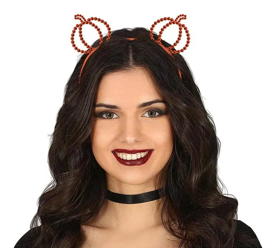 Translation missing: it.Diadema de Calabazas Piedras naranja