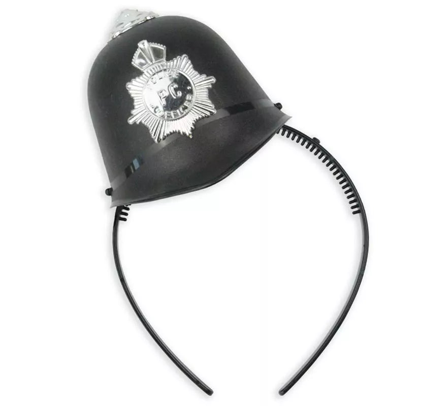Translation missing: it.Diadema de Casco Policía negro