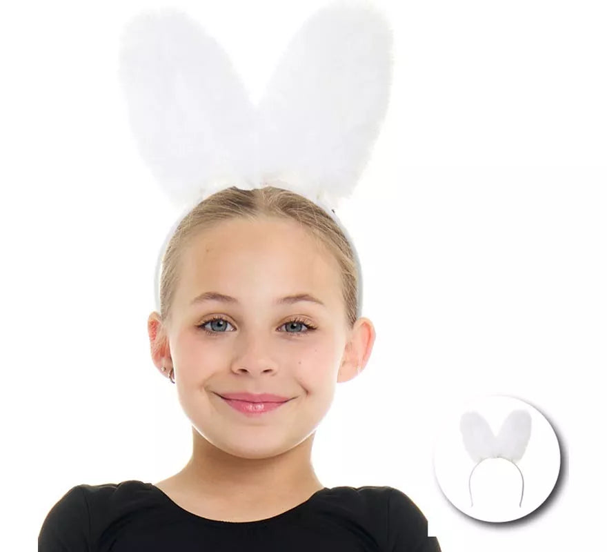 Translation missing: es.Diadema de Conejo con oreja de peluche