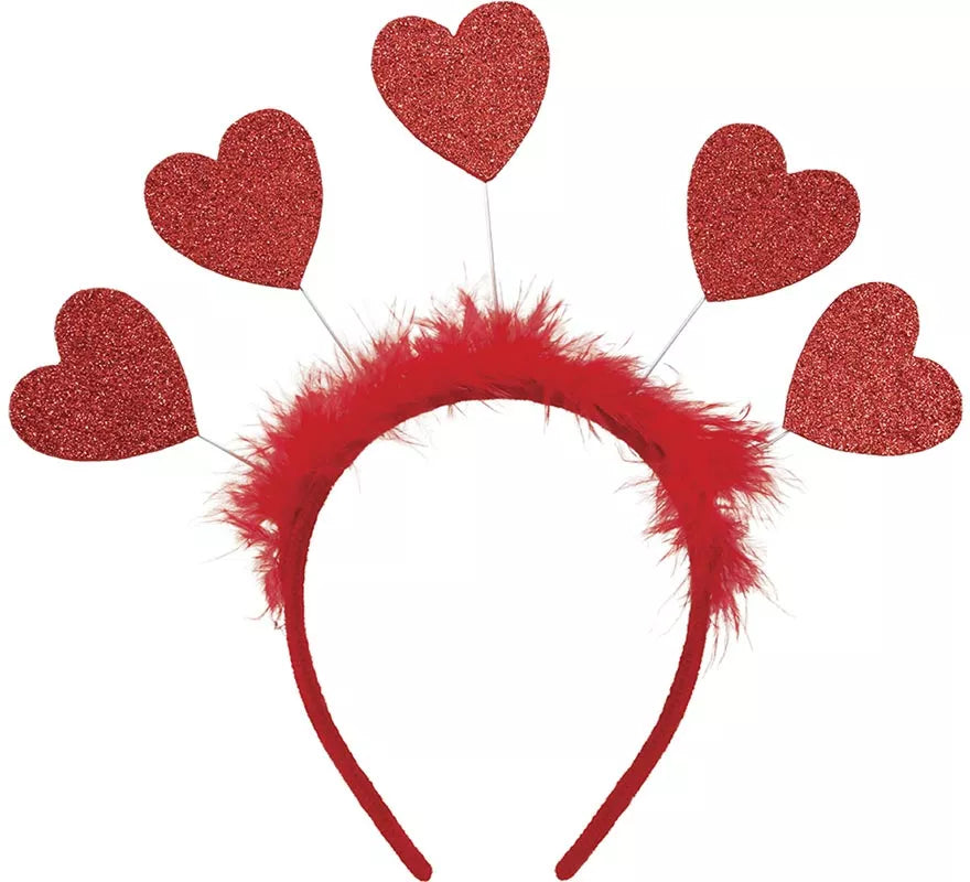 Translation missing: it.Diadema de Corazones rojos