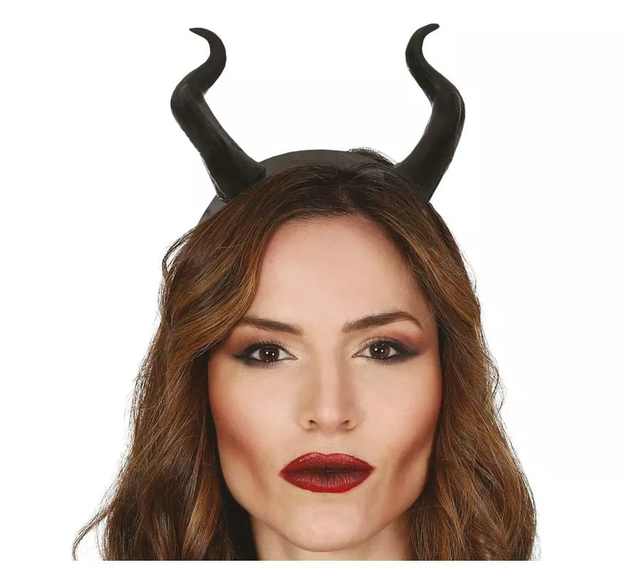 Translation missing: es.Diadema de Demonio con Cuernos negros