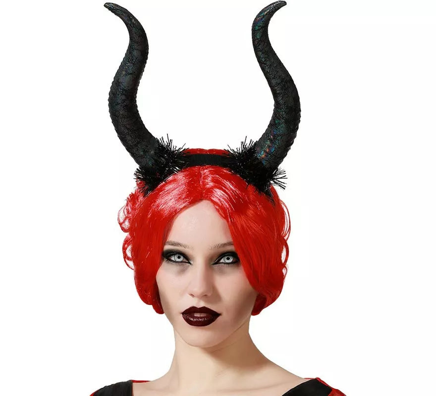Translation missing: es.Diadema de Demonio de Cuernos negros