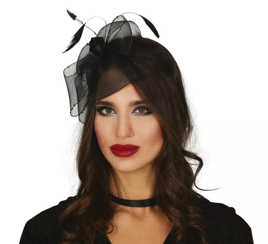 Translation missing: es.Diadema de Flor Negra