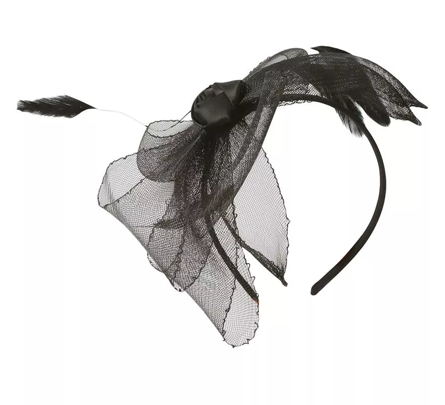 Translation missing: it.Diadema de Flor Negra