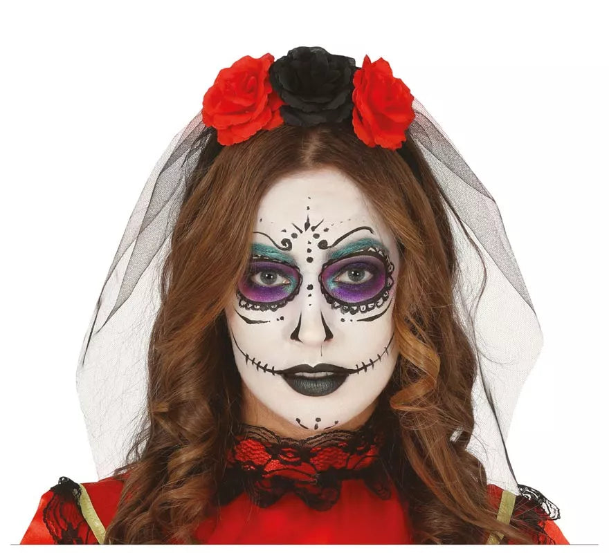 Translation missing: es.Diadema de Flores con Velo