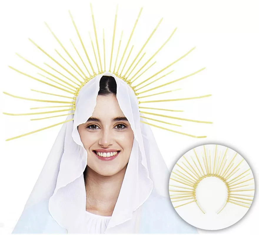 Translation missing: it.Diadema de Halo dorada adulto