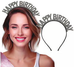 "argentato con scritta ""Buon compleanno """