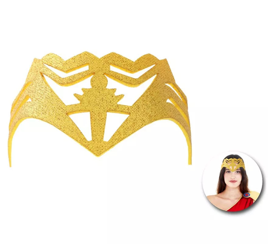 Translation missing: it.Diadema de Heroína Amazónica dorada