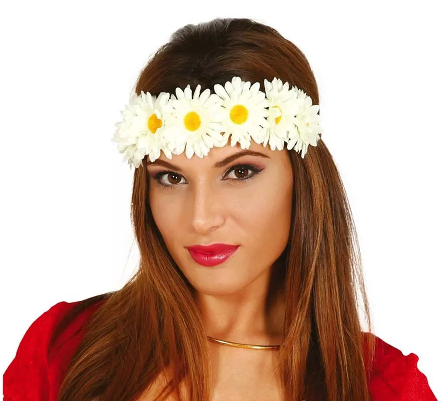 Translation missing: it.Diadema de Hippie con flores