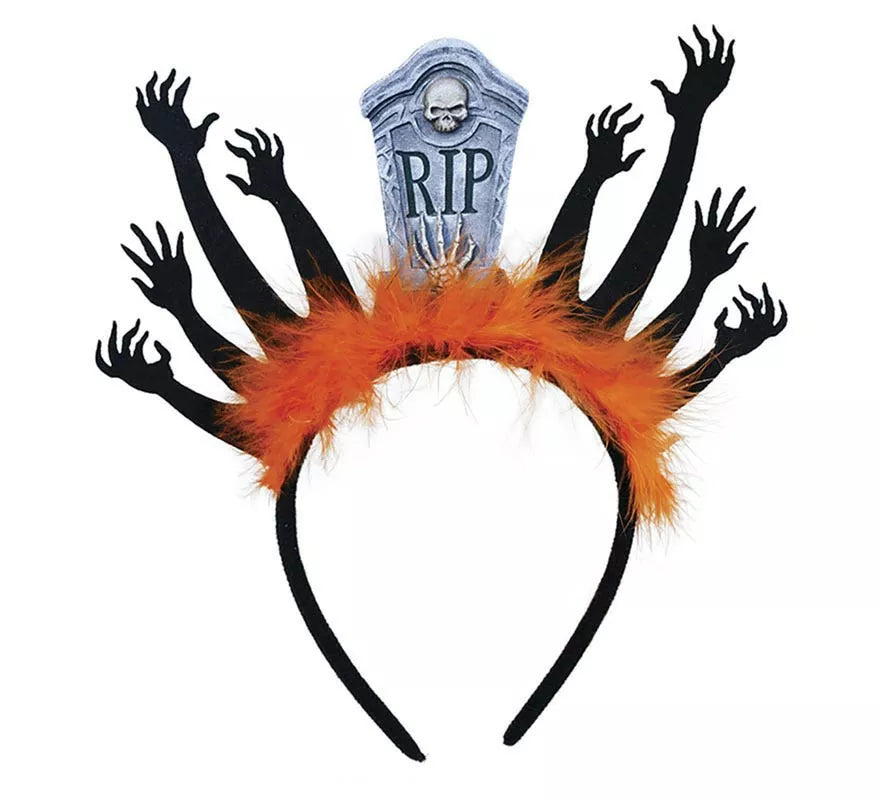 Translation missing: it.Diadema de Lápida con Zombies