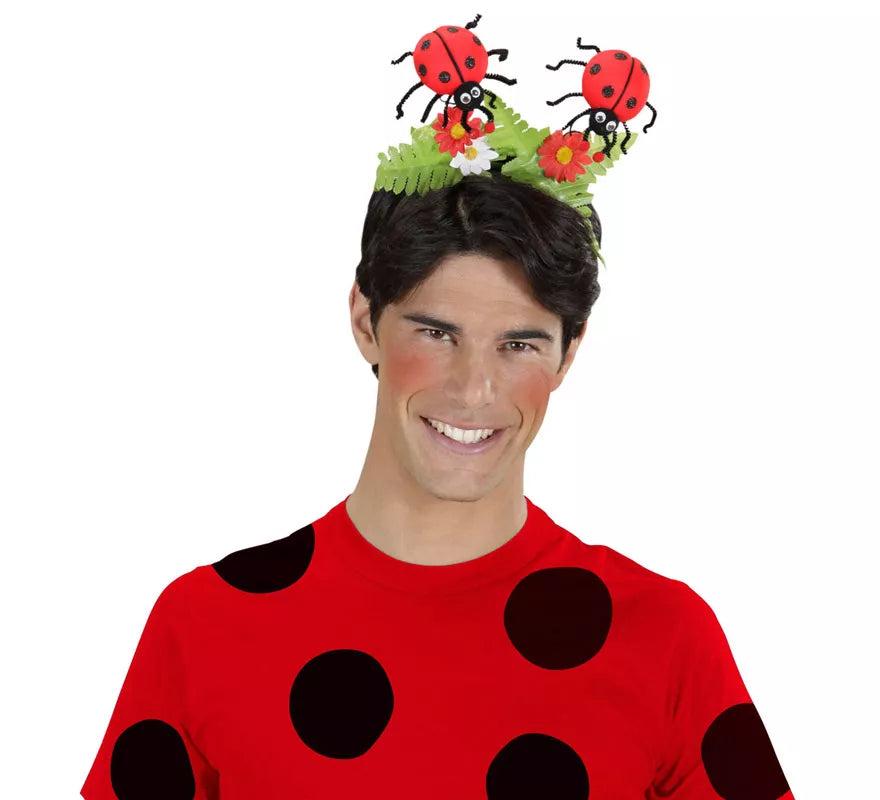Translation missing: es.Diadema de Mariquitas con Flores