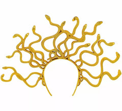Diadema di Medusa d'oro
