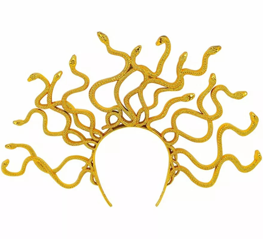 Translation missing: it.Diadema de Medusa dorada