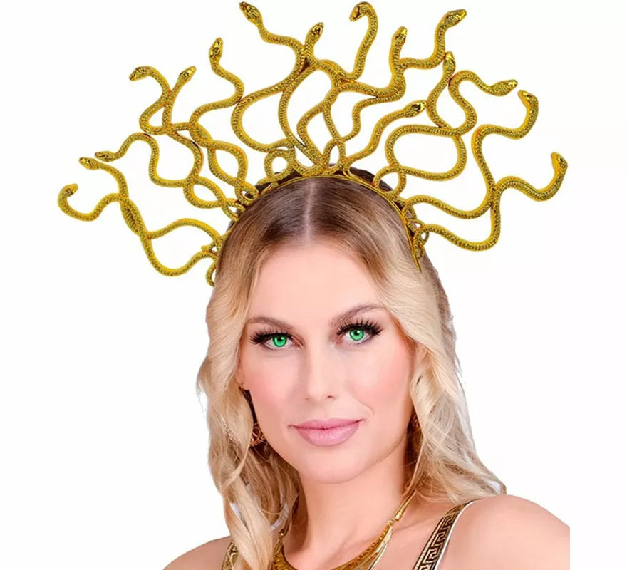 Translation missing: it.Diadema de Medusa dorada