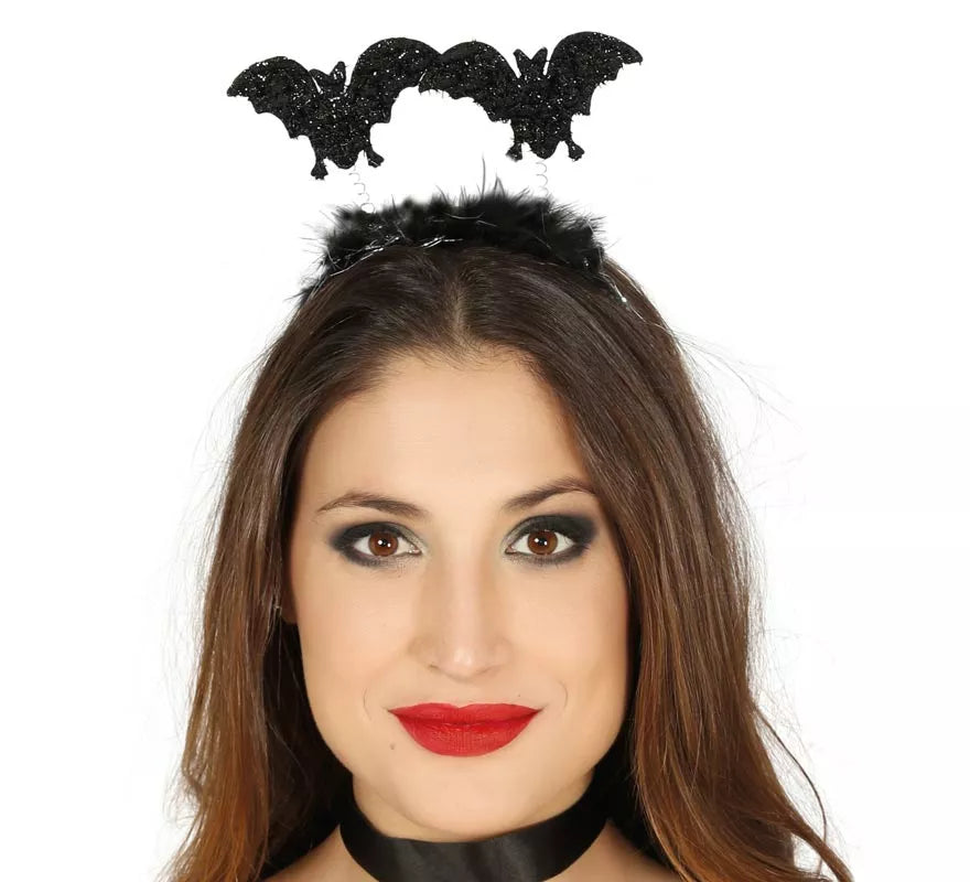 Translation missing: it.Diadema de Murciélagos con Marabú negro