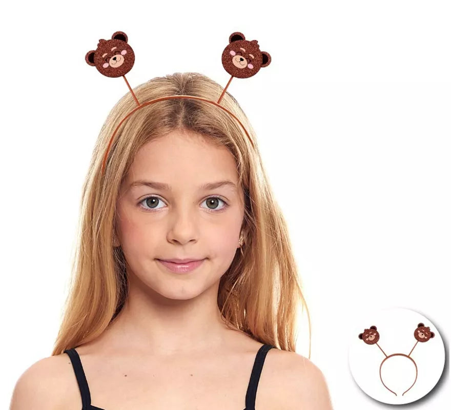 Translation missing: es.Diadema de Osito marrón infantil
