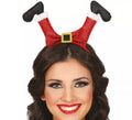 Diadema de Piernas Papá Noel