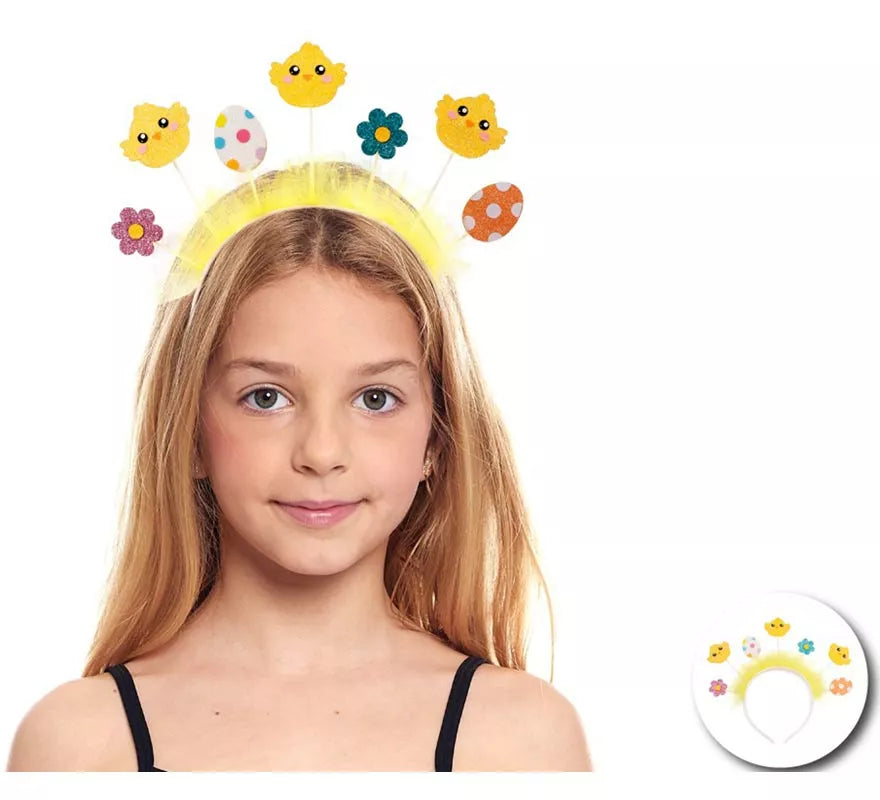 Translation missing: es.Diadema de Pollitos Primavera infantil