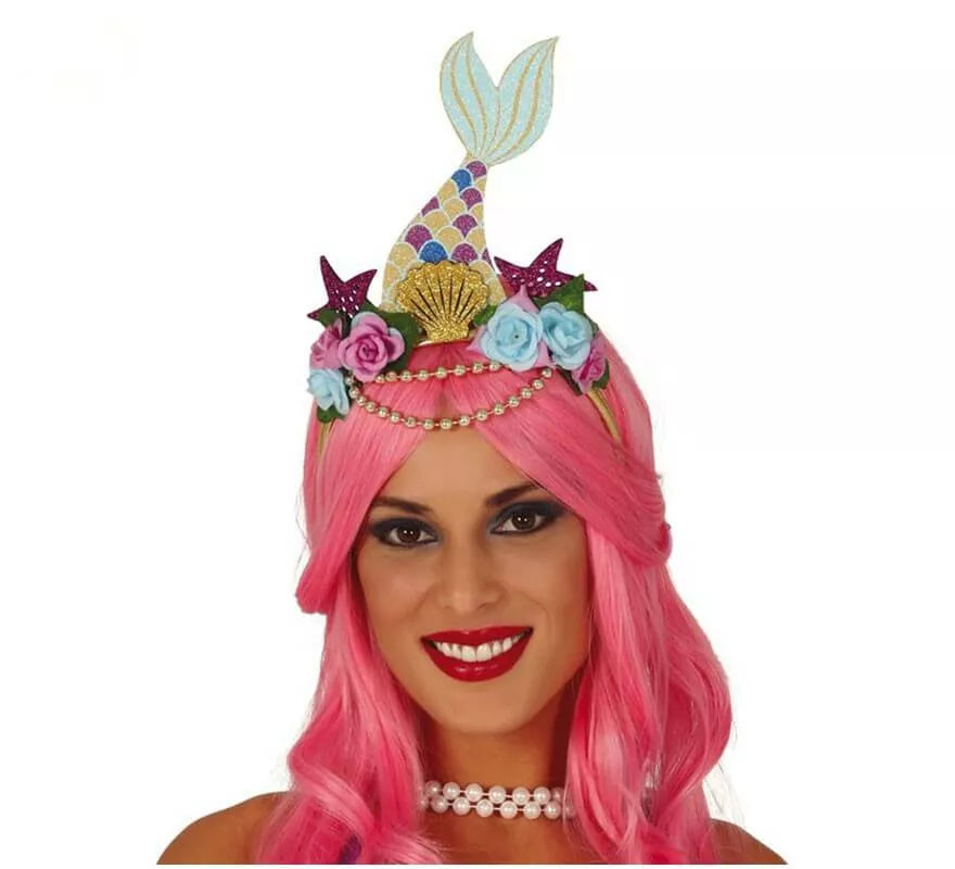 Translation missing: it.Diadema de Sirena con Flores