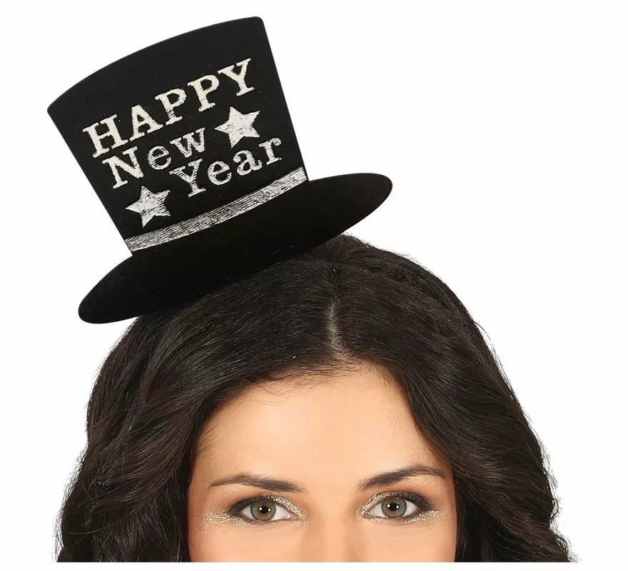 Translation missing: it.Diadema de Sombrero 'Happy New Year' en varios colores