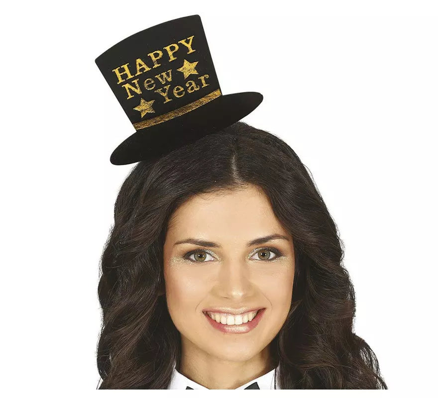 Translation missing: it.Diadema de Sombrero 'Happy New Year' en varios colores