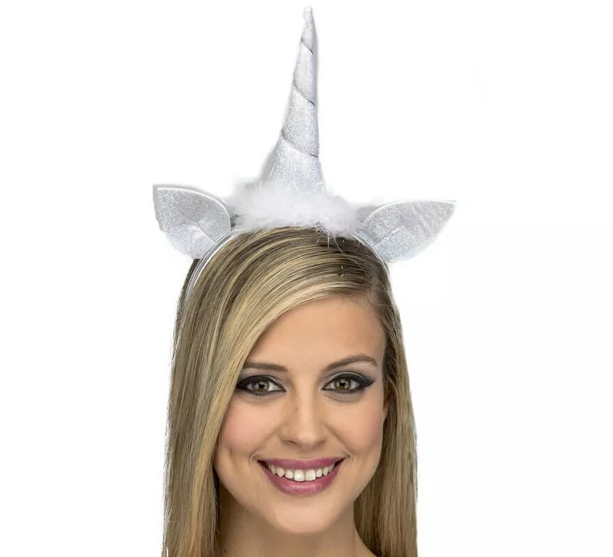 Translation missing: es.Diadema de Unicornio Blanco
