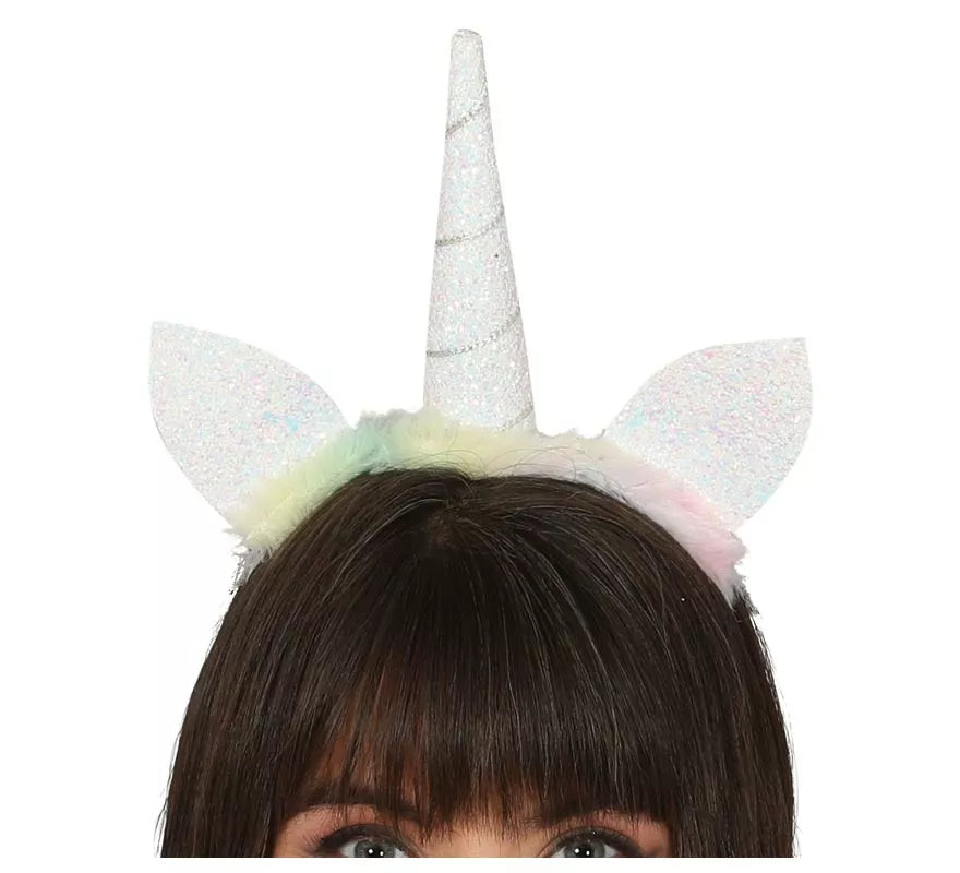 Translation missing: it.Diadema de Unicornio Blanco